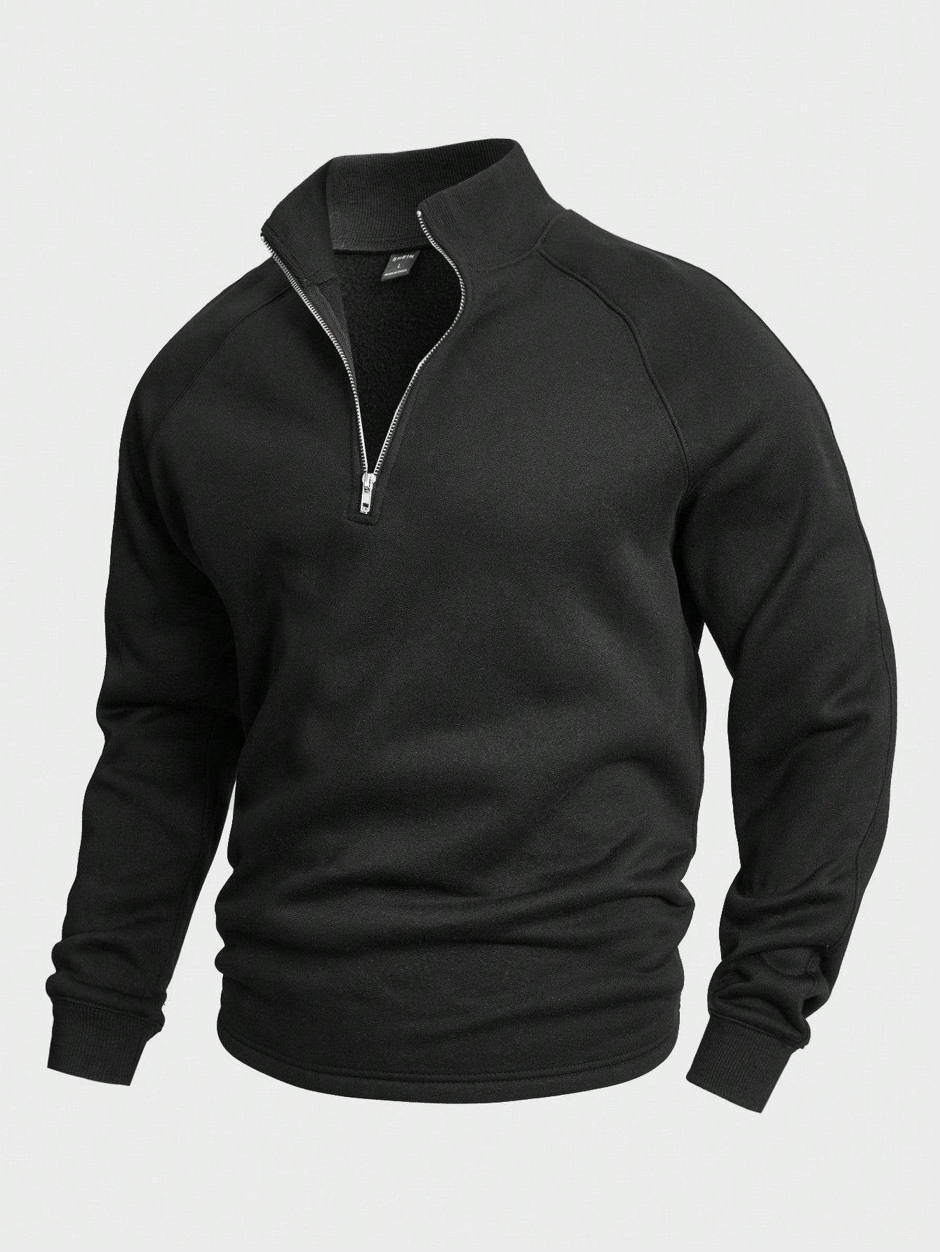 Antonio | Zip-up med Halv Dragkedja