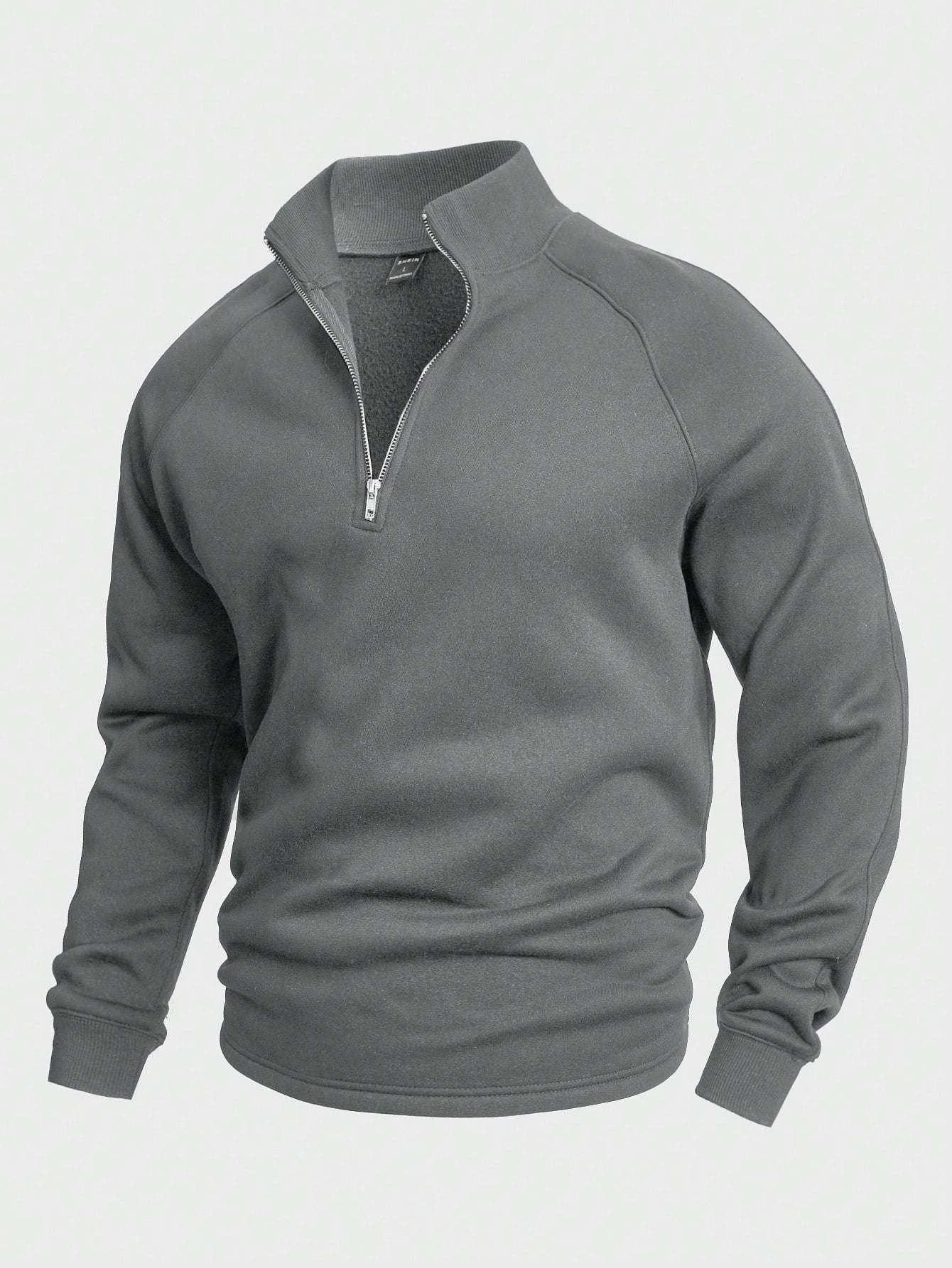 Antonio | Zip-up med Halv Dragkedja