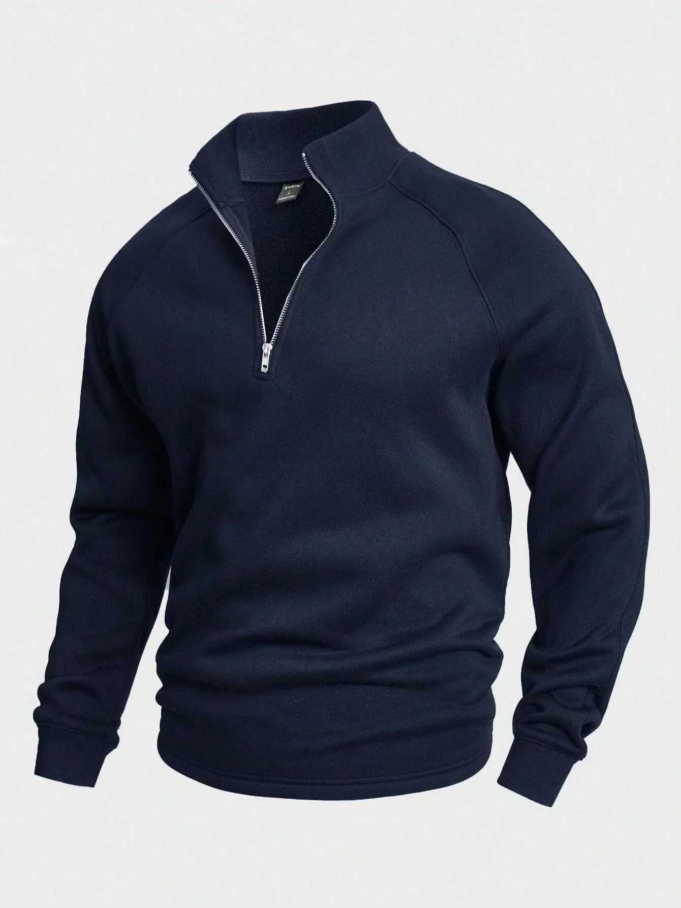 Antonio | Zip-up med Halv Dragkedja